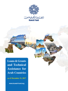 Loans & Grants and Technical Assistance for Arabic Countries As of 31 December 2017