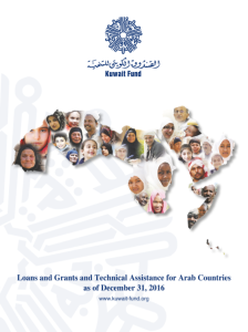 Loans & Grants and Technical Assistance for Arabic Countries As of 31 December 2016