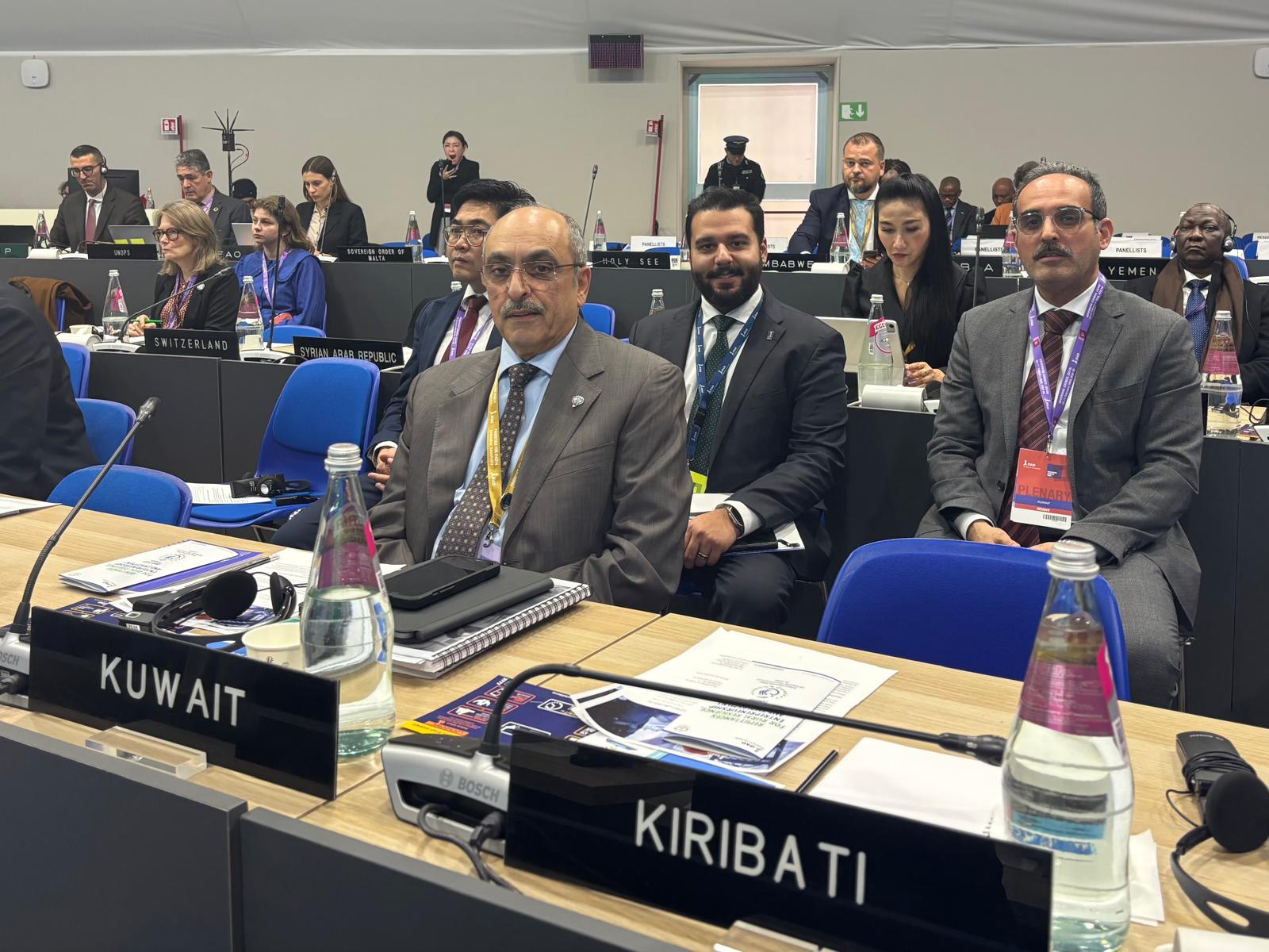 Kuwait participates in 49th session of the IFAD Governing Council in Italy