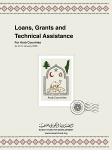 Loans, Grants and Technical Assistance For Arab Countries As of 31 January 2026