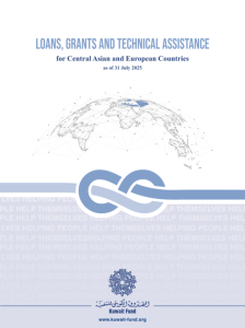 Loans, Grants and Technical Assistance for Central Asian and European Countries as of 31 July 2025