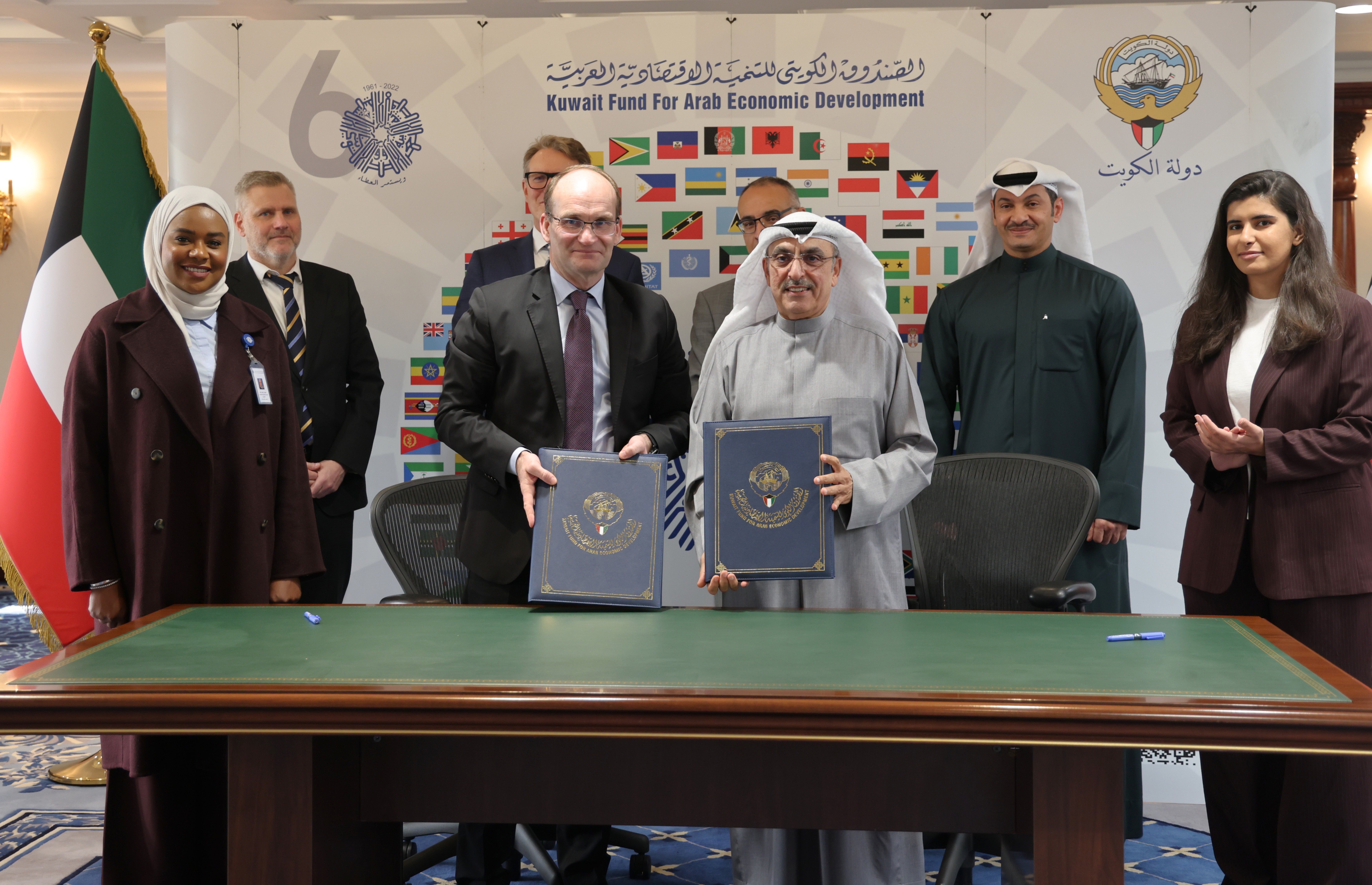 Signing of a Memorandum of Understanding between Kuwait Fund for Arab Economic Development and Sweden, represented by the Swedish International Cooperation Agency