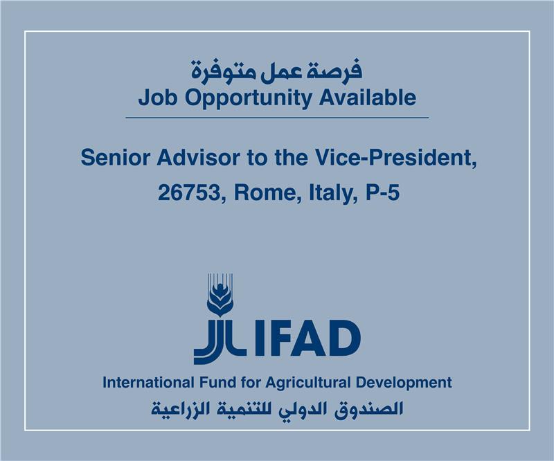 Job Vacancy in IFAD