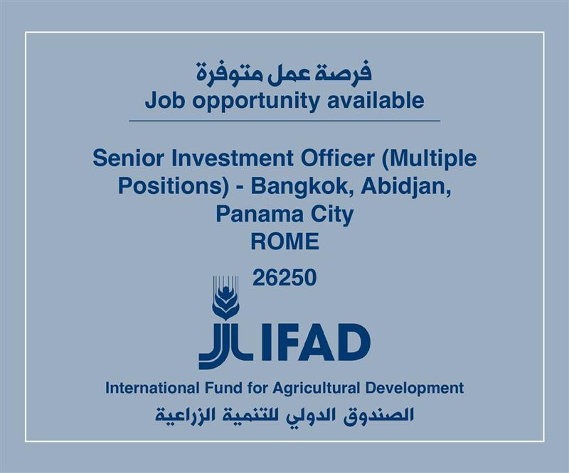 Job Vacancy in IFAD