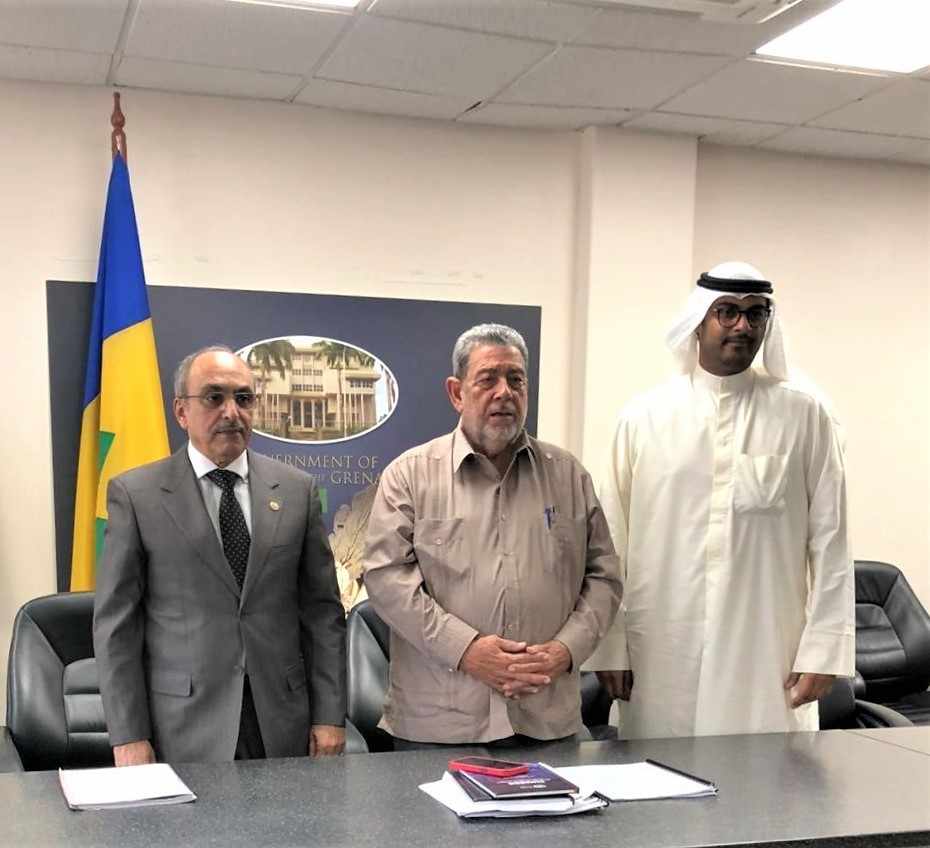 The Kuwait Fund Visits Saint Vincent and the Grenadines