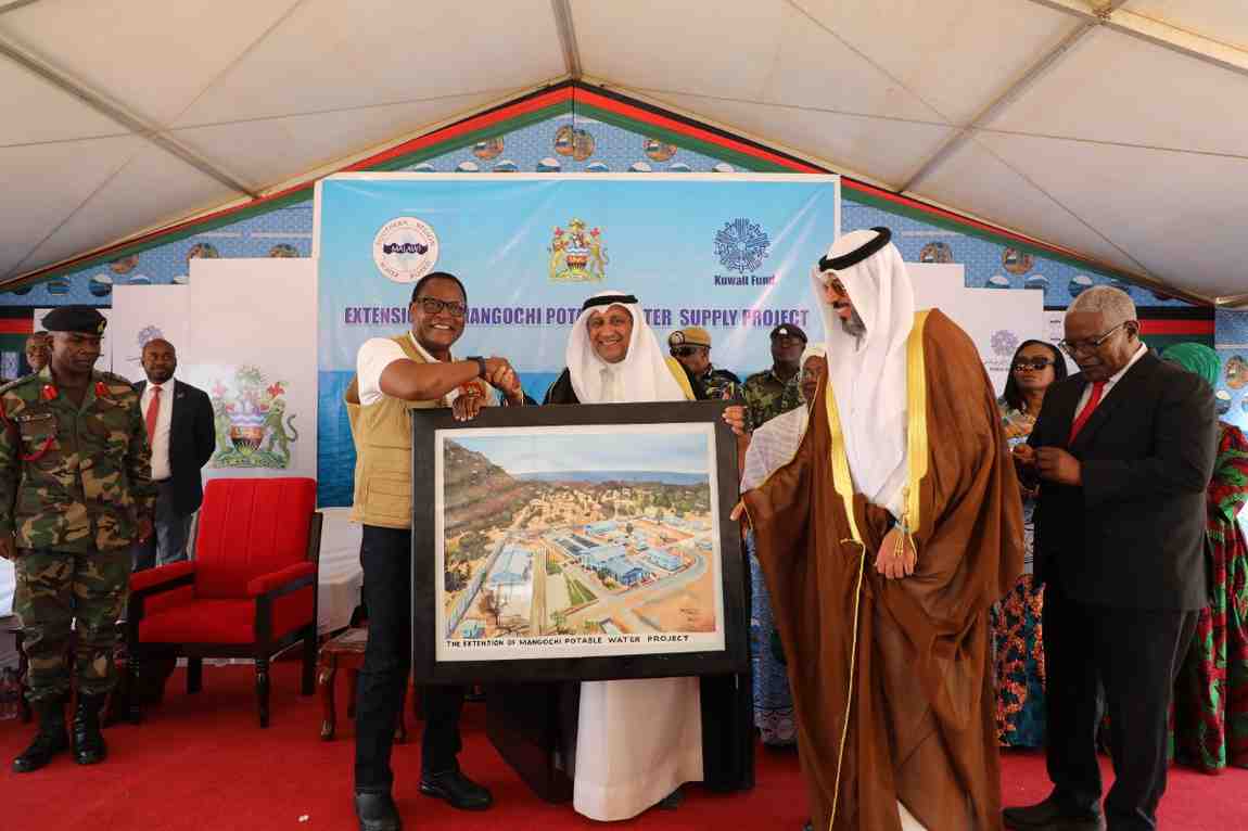 Kuwait Fund Participates in the Inauguration of Mangochi Potable Water Supply Project in Malawi
