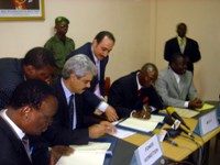 Signature Of A Loan Agreement Of Kd 3,000,000/- In The Republic Of Benin