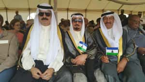 Al-Omar witnessed the opening ceremony of Matolong Dam Project in the Kingdom of Lesotho