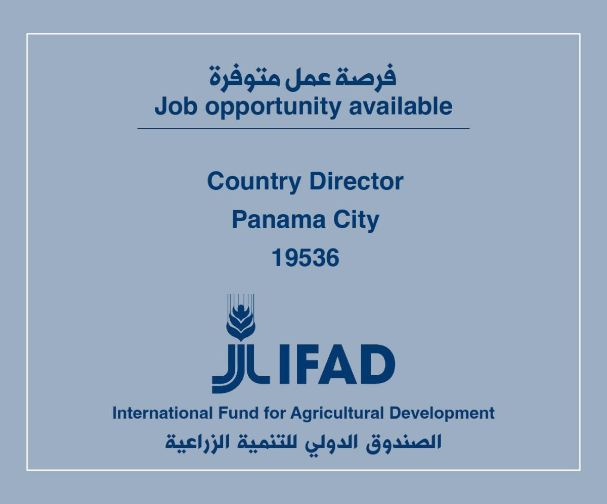 فرصة عمل لدى الصندوق الدولي للتنمية الزراعية