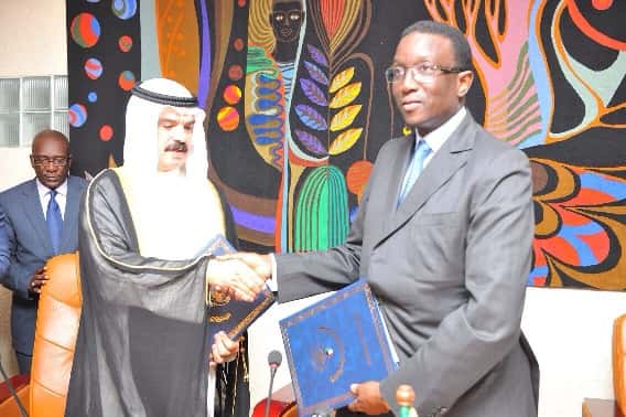 Signature of A Loan Agreement In The Republic Of Senegal