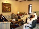البدر يستقبل وزير الخارجية في جمهورية جزر القمر