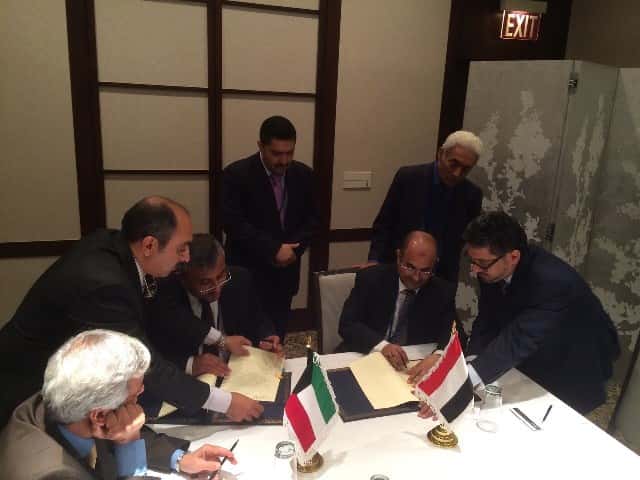 Signing An Agreement In The Republic Of Yemen