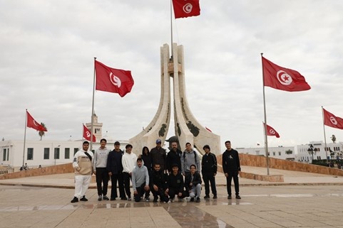 As part of 13th edition of KFAED’s “Be Among the Outstanding” program  Students visit Kuwait Fund-financed projects in Tunisia, Vietnam