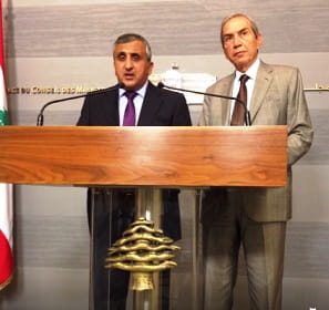 Signing A Loan Agreement In The Republic Of Lebanon