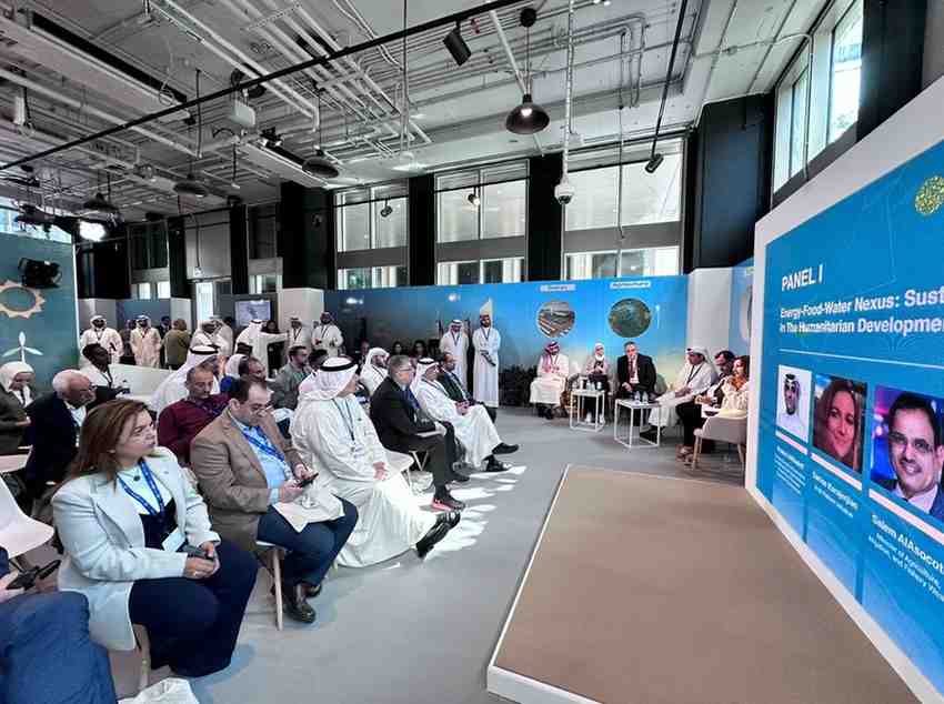 With participation of specialized experts, activists in environment, climate change, sustainable development fields Kuwait Fund organizes panel discussions on sidelines of COP28 in Dubai