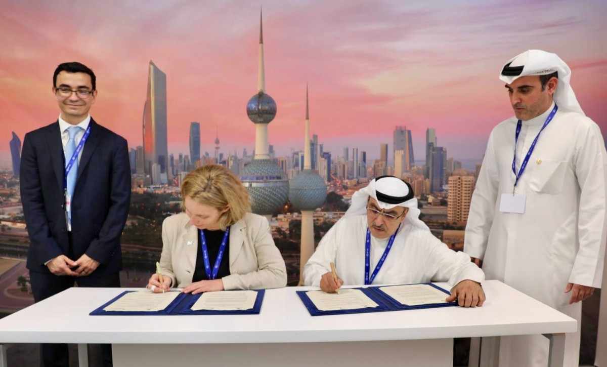 توقيع بيان مشترك للتعاون بين الصندوق الكويتي للتنمية الإقتصادية العربية ووزارة الخارجية والكومونولث والتنمية البريطانية