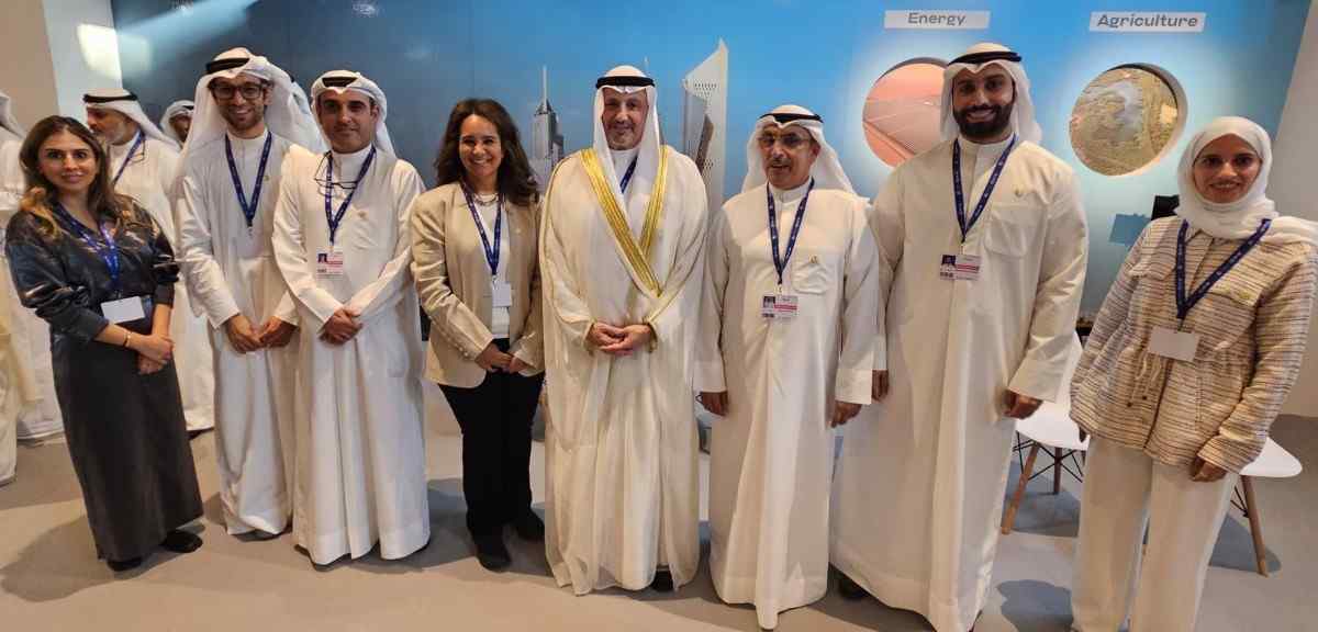 بحضور ممثل سمو أمير البلاد وزير الخارجية الشيخ سالم عبدالله الجابر الصباح الصندوق الكويتي يستعرض مشاريعه الممولة في مجال المحافظة على البيئة ضمن جناح الكويت المشارك في (COP 28) بإكسبو دبي