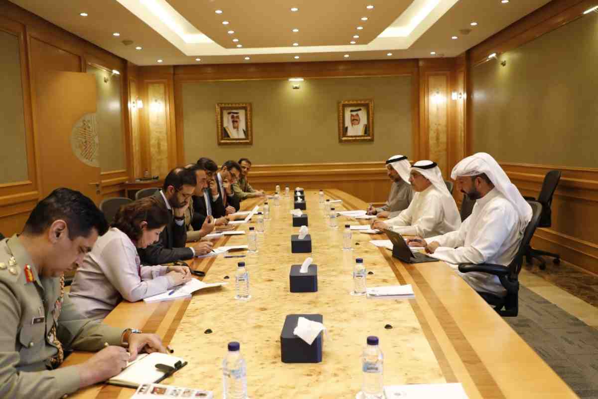 الصندوق الكويتي يستقبل وفد من جمهورية باكستان الإسلامية برئاسة رئيس الأركان الفريق الأول و عدد من وزراء الباكستانيين