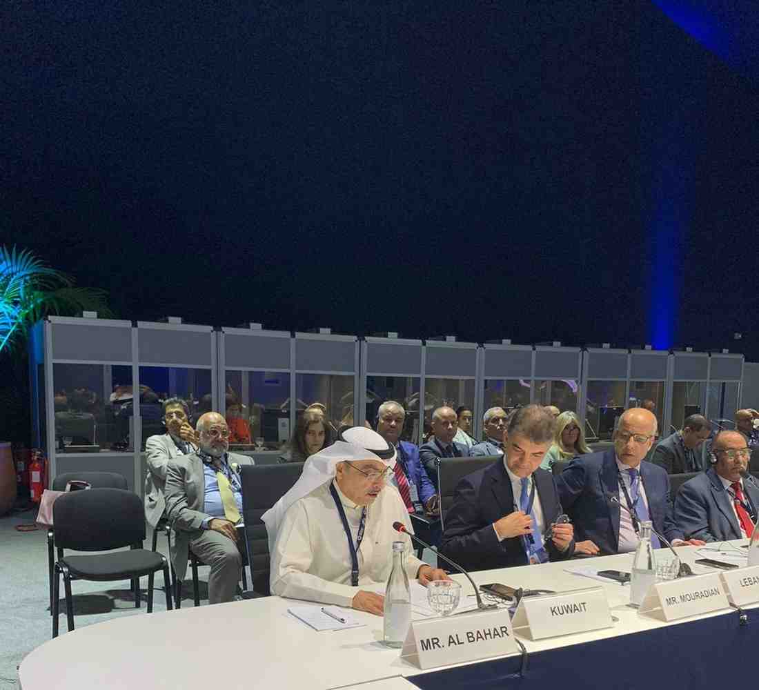 The Kuwait Fund holds bilateral meetings with ministers and representatives of the delegations of Libya, Pakistan, Lesotho and Benin.