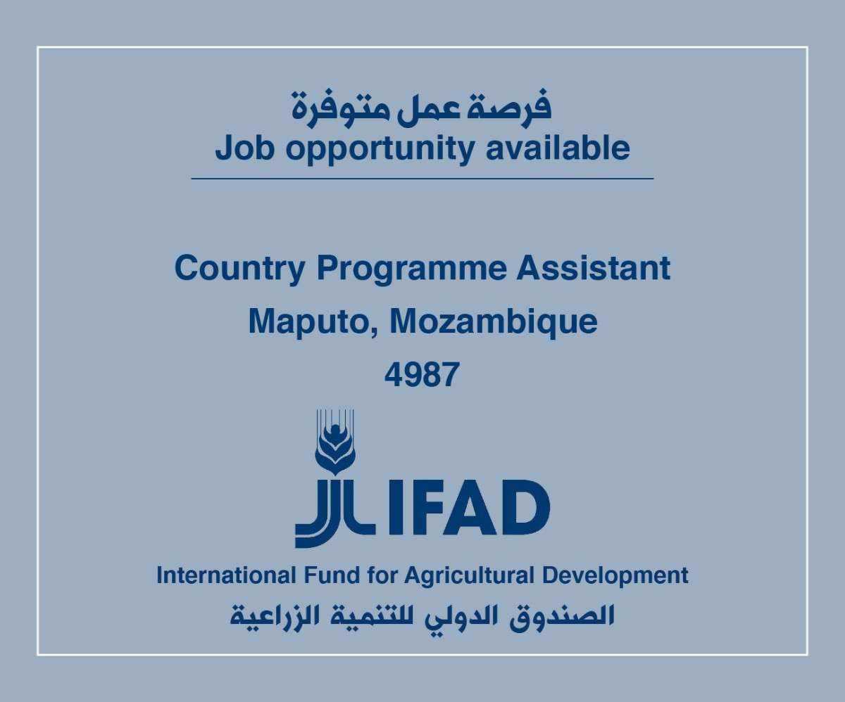 Job Opportunity Available in IFAD