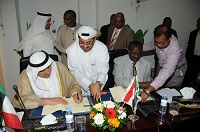 Signing A Second Loan Agreement In The Republic Of Sudan