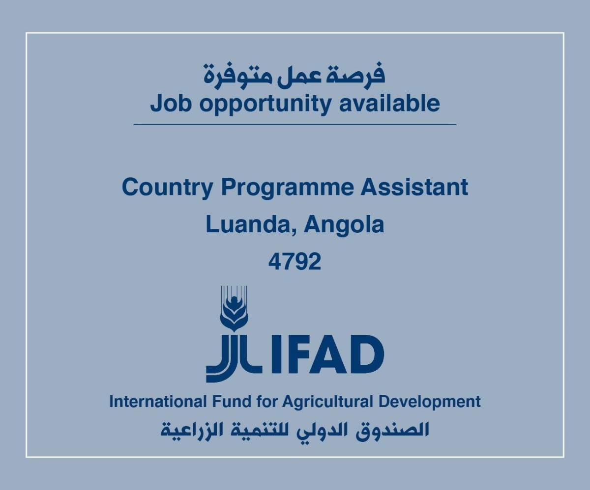 Job opportunity available in IFAD