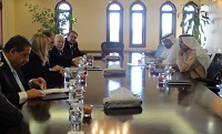 الوقيان يستقبل وزير الانتاج الأرجنتيني