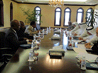 الصندوق يستقبل وفد المغرب