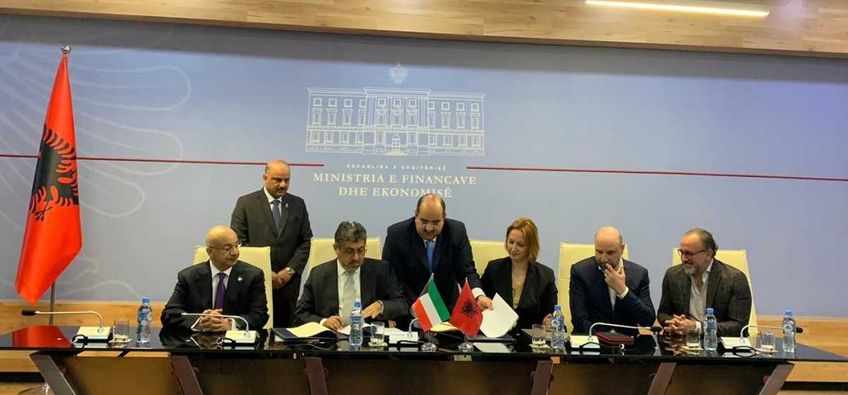 Signing of a Supplementary Loan Agreement for financing Rehabilitation of the Vlora River Road Project In the Republic of Albania