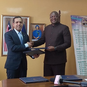 Signature of a Loan Agreement for financing the Upgrading of the Konia-Voinjama Road Project  in the Republic of Liberia